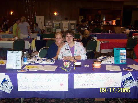 South County Child Expo Info. Booth- Lisa and Cynthia