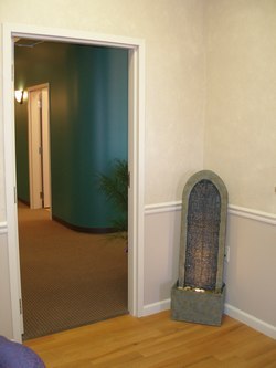 The Enterance to The Back Office Area