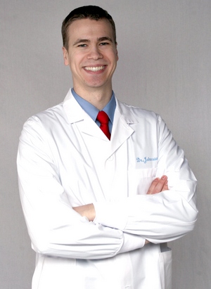 Aaron D. Johnson, DMD of The Smile Center of Bismarck, ND.
