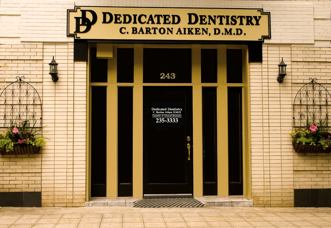 Dr. Aiken, Dedicated Dentistry-Enter Our Office