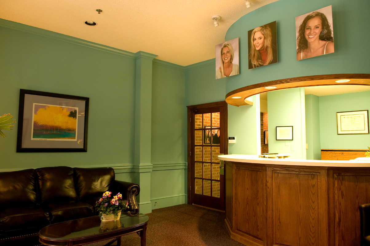 Entry door to patient rooms