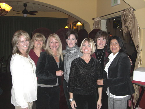 Staff at Christmas Dinner