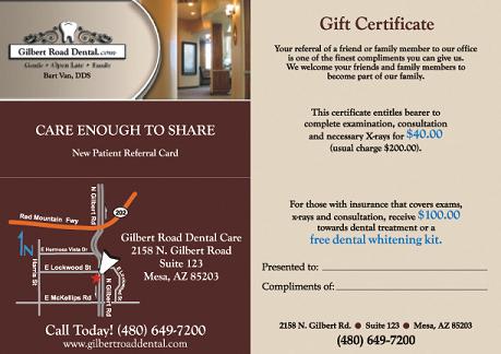 Mesa General Dentist; Mesa Dentist; Care Enough to Share