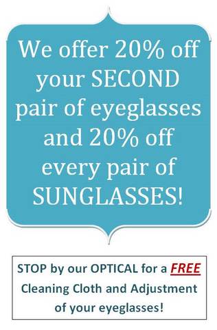 20% off Second Pair