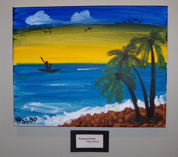 Dental office in Kirkland/Bothell honors patient who paints