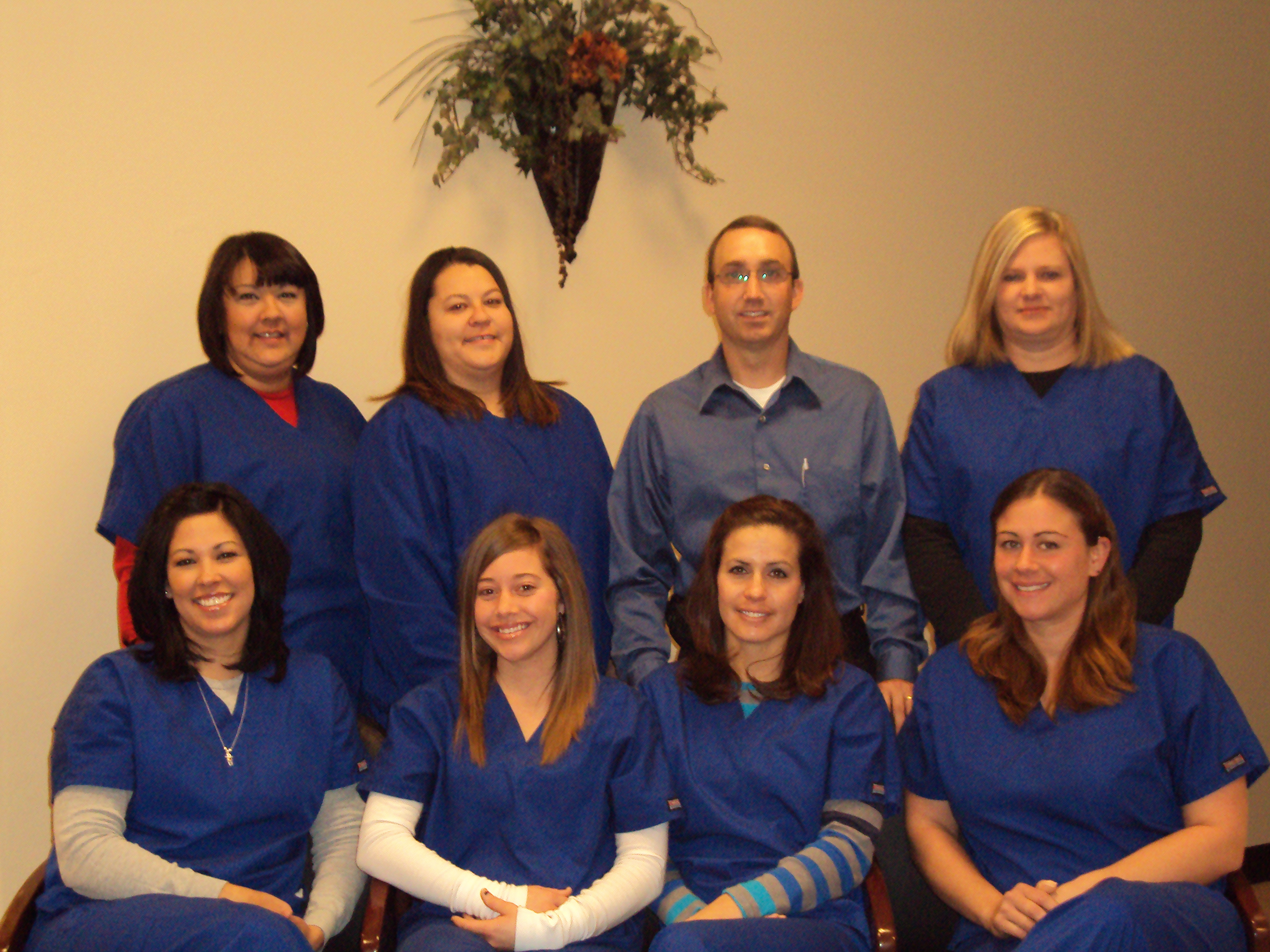 Dr Barney and staff