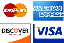 Credit Cards Accepted
