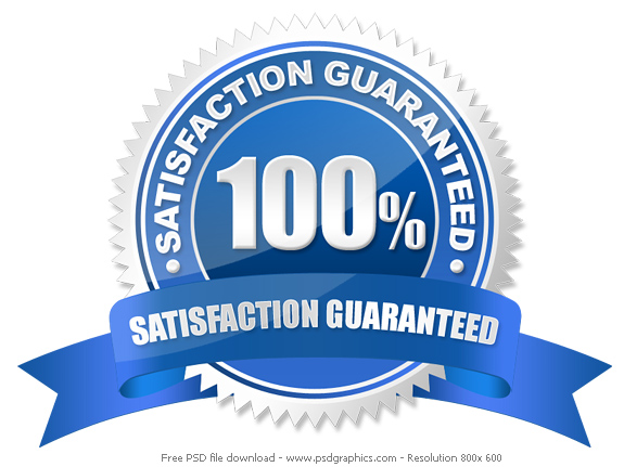 100% Satisfaction Guarantee
